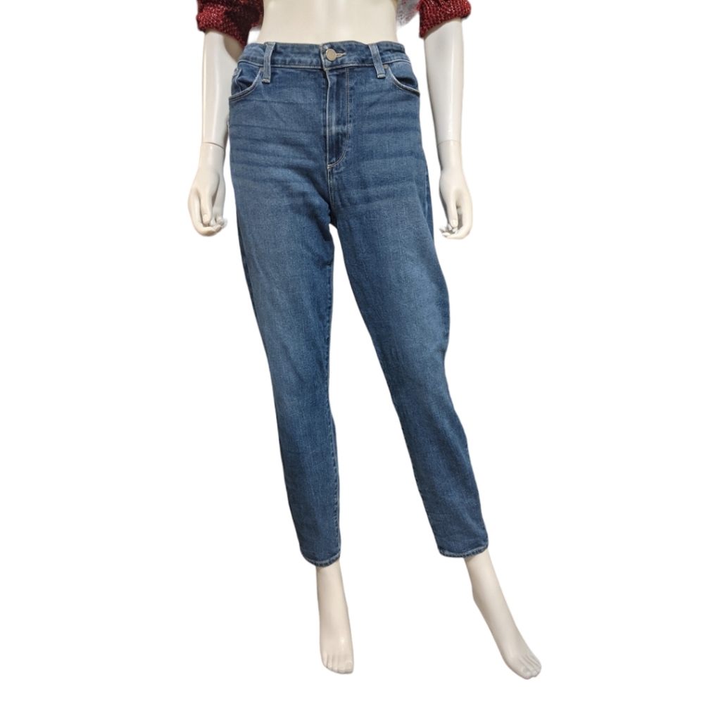 Paige Blue Julian Destructed Hoxton Ankle Jeans, 32 - Picture 3 of 9